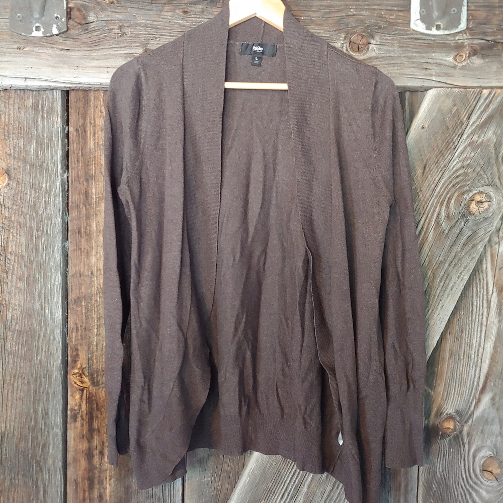 Mossimo Brown Cardigan